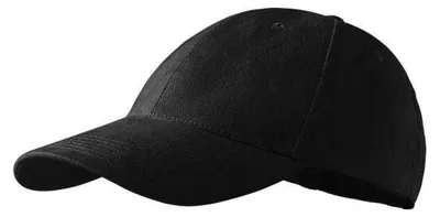 Produktbild von Malfini - Baseball-Mütze für Kinder, 6 Segmente PP8806 (Einheitsgröße) (Schwarz)