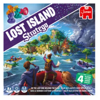 Produktbild von Jumbo Stratego - Lost Island, Brettspiel, Strategie, 8 Jahr(e), 30 min, 30 min, Familienspiel