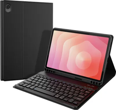 Productafbeelding van Accezz Bluetooth Keyboard Bookcase voor de Samsung Galaxy Tab S11 - QWERTY / NL - Zwart