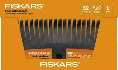 Obrázok produktu pre Metla na lístie Fiskars L, čierna Pevná