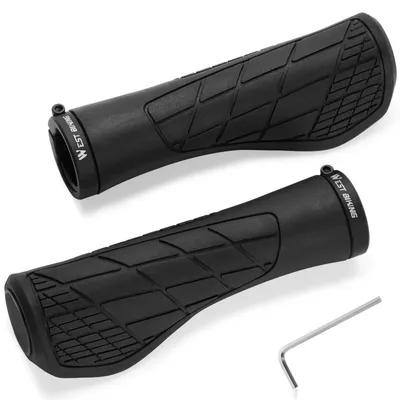 Produktbild von Fahrradgriffe Ergonomisch 1 Paar 22,2 mm Lenkergriffe Lock-On Rutschfest Universal MTB Trekking E-Bike