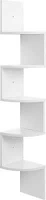 Produktbild von Hoppa! Kunststoff-Eckschrank Weiß Kunststoff