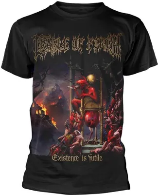 Obrázok produktu pre Cradle Of Filth - Tričko "Existence" pre mužov/dámy Uni PH1483 (M) (Black)