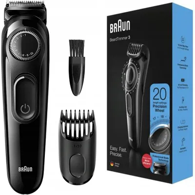 Obrázek produktu pro Braun BT3222, Baterie, Samoostřicí čepel, Černá