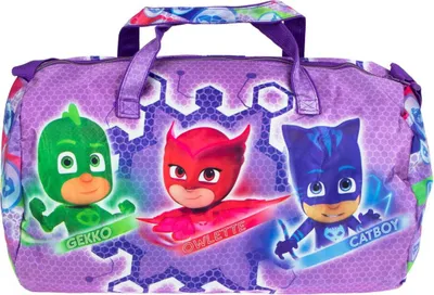 Image de Sac de sport PJ Masks Sac coloré pour l'école et le voyage