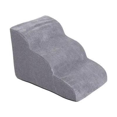 Obrázek produktu pro Odnímatelná a omyvatelná protiskluzová rampa pro domácí mazlíčky, schody, rampa na psí pelíšek, třívrstvý houbový materiál pro psí žebřík