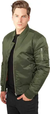 Produktbild von Urban Classics Herren-Bomber Aezee olive XL