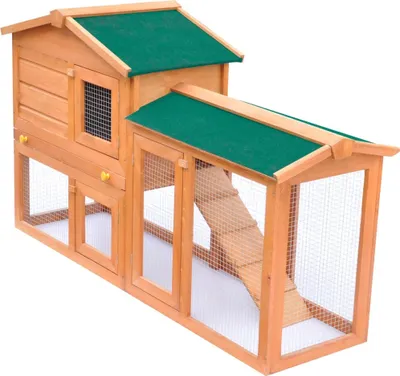 Immagine prodotto di Grande conigliera Piccola casa per animali Conigliera in legno