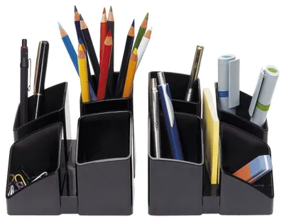 Image de HAN 17450-13 Carquois de bureau SCALA - 4 compartiments, noir