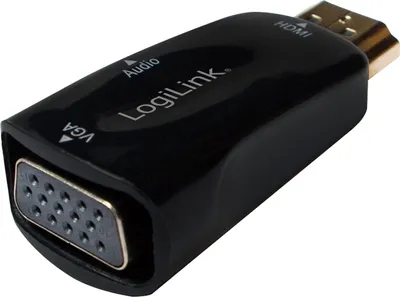 Obrázek produktu pro LogiLink Videokonverter - HDMI - VGA - Schwarz