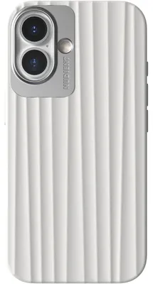 Produktbild von NUDIENT Bold, Cover, Apple, iPhone 16, 15,5 cm (6.1"), Weiß