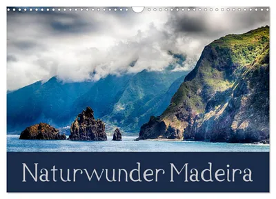 Produktbild von Naturwunder Madeira (Wandkalender 2027 DIN A3 quer), CALVENDO Monatskalender
