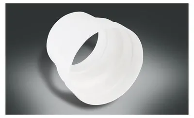 Produktbild von Rotheigner Rundrohr-Reduzierstück weiß 125 mm / 100 mm