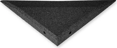 Produktbild von Sandkasten Randabdeckung & Sitzfläche schwarz, 570x400x50 mm, sicher, isolierend, schnelltrocknend, ohne Stolperkante