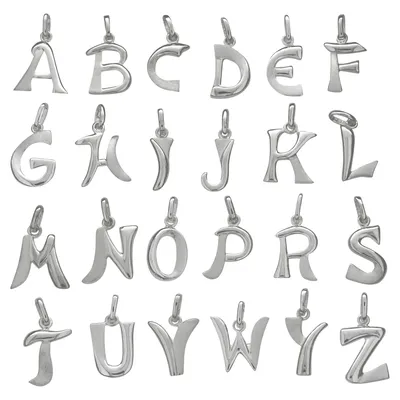 Produktbild von V Anhänger 925/- Sterling Silber 1,8cm weiß 371240126