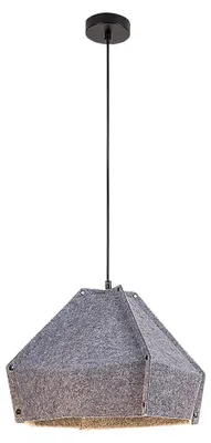 Produktbild von Rabalux 72000 Pendelleuchten Lomiro E27 1x MAX 40 Metall Filz grau