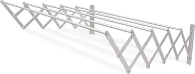 Produktbild von Droogrek 150cm, Roestvrij, Corrosiebeständig, Wandmontage, Binnen und Außen Verwendung, Silber
