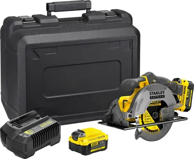 Produktbild von Stanley Fatmax Akku-Handkreissaege 18V V20, 2x4,0Ah,K