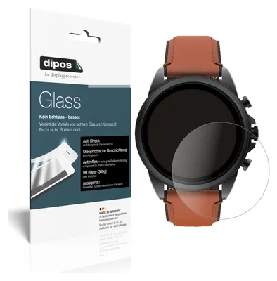Obrázek produktu pro 2x ochranná fólie pro Fossil Gen 6 (44 mm) Smartwatch matná - anti-shock 9H fólie dipos Glass plastové sklo