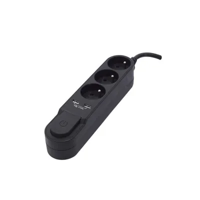 Produktbild von Block 3 genommen 1,5 m, schwarz USB