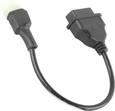 Zdjęcie produktu dla Adapter diagnostyczny OBD2 do 4-pinowego kabla motocyklowego Części do wykrywania usterek pasujące do motocykli lub podobne