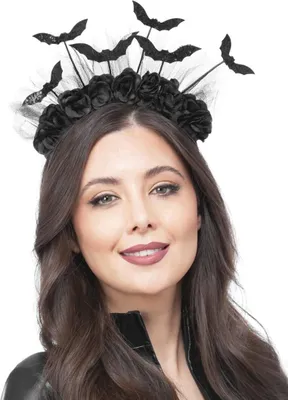 Produktbild von Fledermaus Haarreifen - Karneval Faschingskostüm