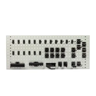 Produktbild von ADB Hakensatz/Werkzeughalter, 40 tlg., RAL 9005
