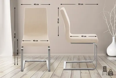 Produktbild von Esszimmerstuhl Belfort STOFF creme