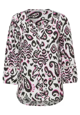 Produktbild von TOS Multicolor Print Blouse 33474 vanilla white Größe S