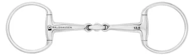 Image de Waldhausen, mors anatomique pour chevaux, en forme de tête d'olivier, double anneau, 14 mm