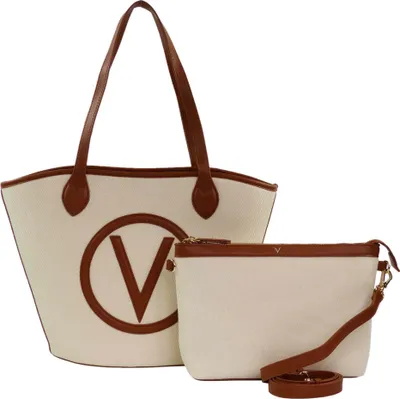 Produktbild von VALENTINO BAGS Covent Taschenset Shopper Umhängetasche: NATURALE/CUOIO
