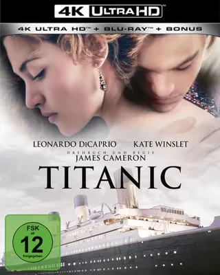 Produktbild von 4K Ultra HD Blu-ray Titanic - 4K Remastered (4K Ultra HD) (+ Blu-ray)