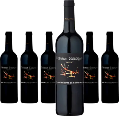 Produktbild von 6 x Baron Philippe De Rothschild Les Cépages Cabernet Sauvignon