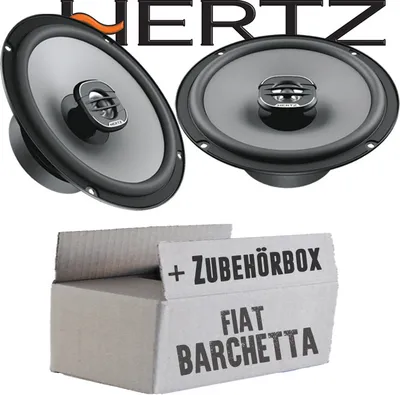 Produktbild von Lautsprecher Boxen Hertz X 165 - 16,5cm Koax Auto Einbauzubehör - Einbauset passend für Fiat Barchetta - justSOUND