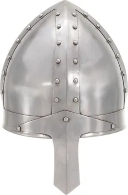 Immagine prodotto di vidaXL Elmo da Cavaliere Medievale Antico Replica LARP Argento Acciaio
