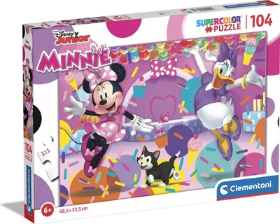 Obrázek produktu pro Puzzle 104 Super Color Minnie 25735