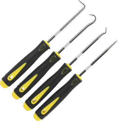 Immagine prodotto di Cacciavite per paraoli, cacciavite per paraoli, gancio per la rimozione di O-ring, estrattore per guarnizioni O-ring, gancio per paraoli, utensile per riparazioni di biciclette