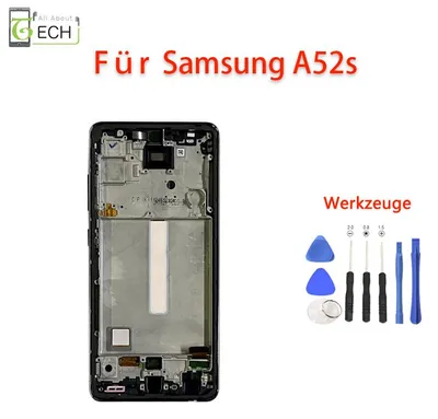Produktbild von Für Samsung Galaxy A52s 5G A528B LCD (OLED) Display Touch Screen Bildschirm m...