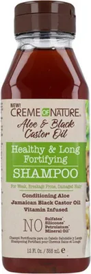 Produktbild von Creme of Nature Aloe Black Castor Oil Shampoo 12oz.