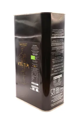 Immagine prodotto di Olio Extra Vergine di Oliva Veltun Biologico - 3000ml -.Origine Italia 100% - Campagna di raccolta 2025/26