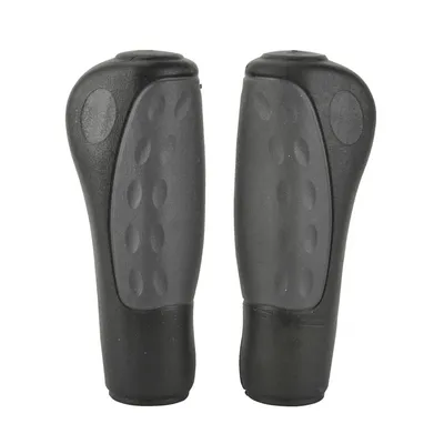 Immagine prodotto di Manopole ergonomiche per manubri da bicicletta Fischer Relax, nero, taglia unica