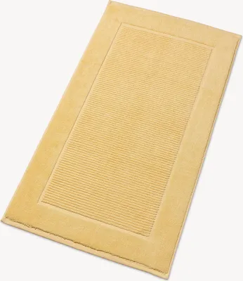 Produktbild von Christy SUPREME Badematten, 1.000 g/m², 50 x 90 cm, 2er Set, Farbe: primrose