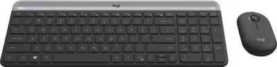 Image de Logitech Slim Wireless Combo MK470 - Ensemble clavier et souris