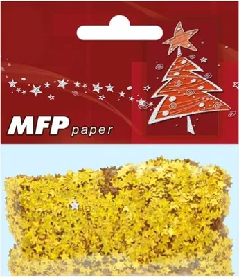 Produktbild von MFP Paper Papierkonfetti Sternchen Gold 20 g