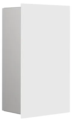 Immagine prodotto di emco asis modules pure : collecteur de déchets modèle encastré, façade en verre, 250 x 436 mm, 975527413, 975527413