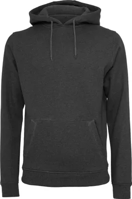 Immagine prodotto di Build Your Brand BY011 | Felpa con cappuccio pesante - Colore: Antracite (Heather) - Taglia: 4XL