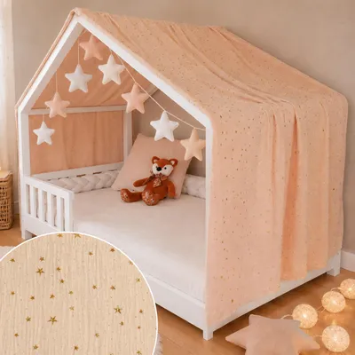 Image de Elzusha - Tente de lit en mousseline de coton 100%