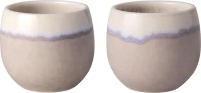 Image de Perlemor Home Eierbecher Sand Set 2tlg. 53 mm, 50 ml | like. by Villeroy & Boch | Premium Porcelain | Art.-Nr. 1951768357 | EAN 4003686439344