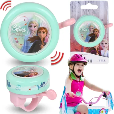 Produktbild von Die Eiskönigin Elsa und Anna Kinderfahrradklingel, mädchenhaft