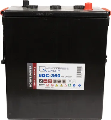 Produktbild von Q-Batteries 6DC-360 6V 360Ah Deep Cycle Traktionsbatterie